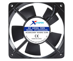 Picture of 220V AXIAL FAN 120sqx25mm SLEEVE 58CFM LEADS