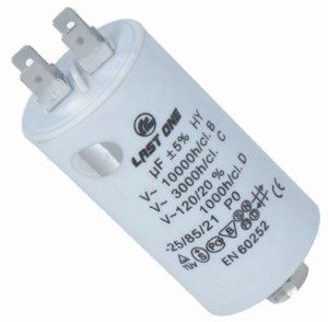 Picture of MOTOR RUNNING CAPACITOR 35uF 370VAC TERM LO
