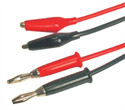 Picture of TEST LEADS / PROBES SET STRAIGHT PLUG-CROC