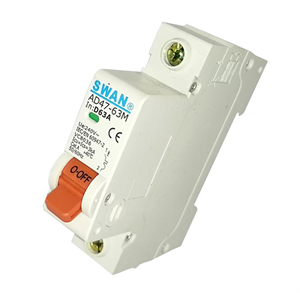 Picture of MINI D/R CIRCUIT BREAKER 3KA D-CURVE 1P 63A