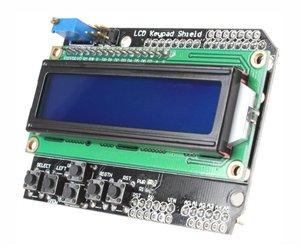 Picture of LCD DISPLAY + KEYPAD SHIELD FOR ARDUINO