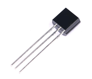 Picture of NPN TRANSISTOR TO92 EBC 60V 0A2