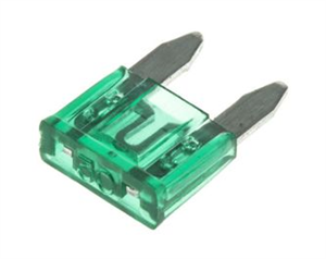 Picture of AUTOMOTIVE FUSE MINI-BLADE 30A 32V GRN