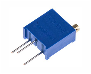 Picture of TRIMMER POTENTIOMETER T-ADJ V-MNT 25-T 100K