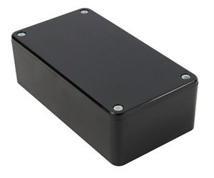 Picture of ABS ENCLOSURE MOLDED BLACK 150x90x51