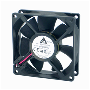 Picture of 5VDC AXIAL FAN 80sqx25mm BAL 30CFM LEAD