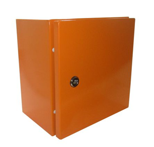 Picture of STEEL ENCLOSURE ORANGE 300x300x200