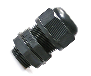 Picture of PVC BLACK COMPRESSION CABLE GLAND MG20