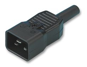 Picture of C20 IEC320 PLUG IN-LINE RE-WIRE TYPE