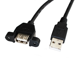 Picture of PANEL 300MM USB2.0 TYPE-A (M) TO TYPE-A (F)